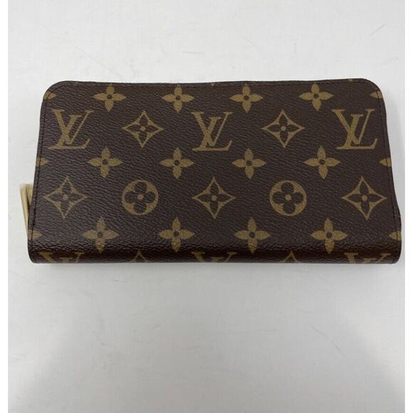 Louis Vuitton Zippy Wallet Monogram/Fuchsia Women Long Wallet - Picture 6 of 11